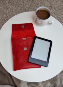 E-Book-Reader-Hülle aus Leder und Filz – handgefertigt & nachhaltig